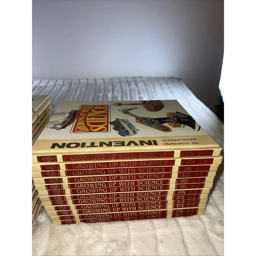 GROWING UP WITH SCIENCE COMPLETE SET HC BOOKS 1-25 1980'S